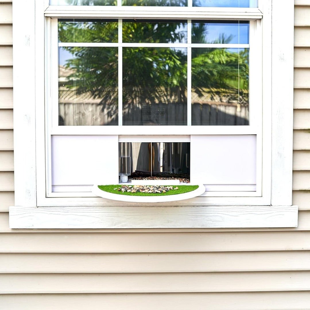 FeatherView – 180° Clear Window Bird Feeder - Bird Feeder - Wild Eye Vision