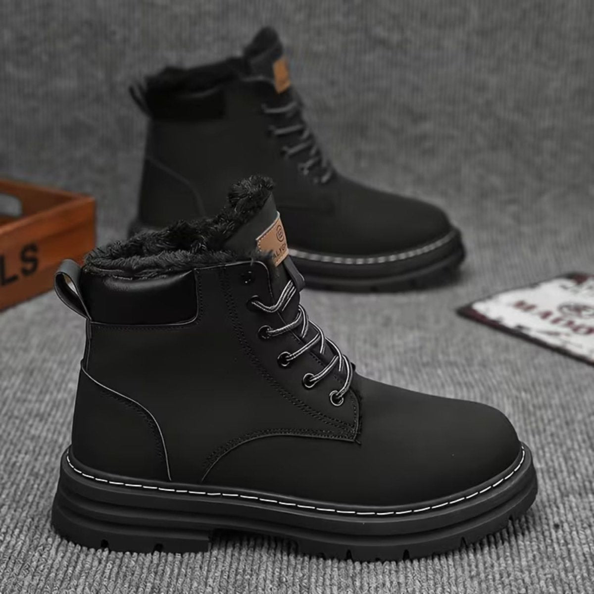 Fleece Lined Winter Snow Boots - Snow Boots - Wild Eye Vision