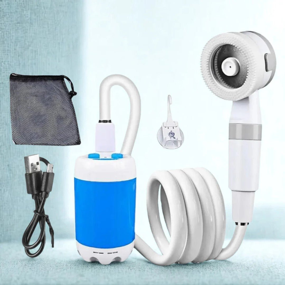 FlowMate – Portable Electric Shower with Adjustable Pressure - Wild Eye Vision