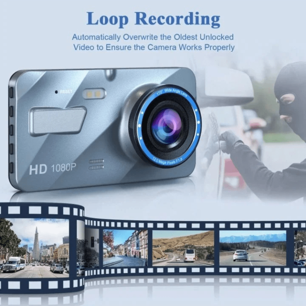 Front & Rear Car Dash Cam - Car Dash Cam - Wild Eye Vision