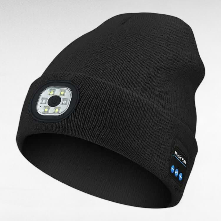 GlowWear LED Bluetooth Beanie - LED Bluetooth Beanie - Wild Eye Vision