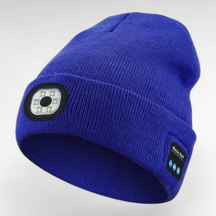 GlowWear LED Bluetooth Beanie - LED Bluetooth Beanie - Wild Eye Vision