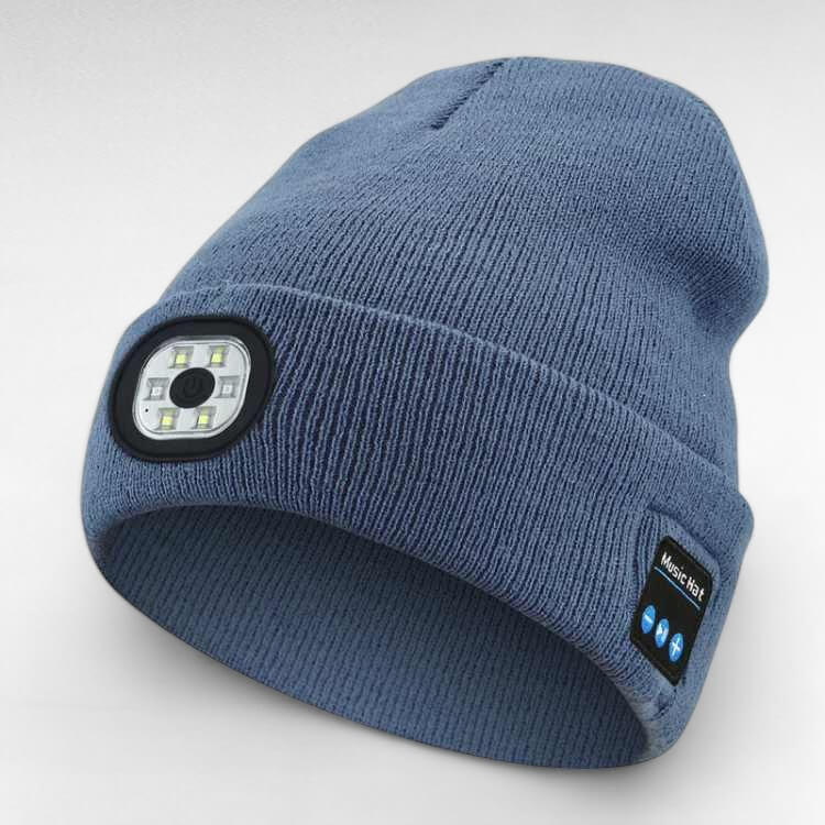 GlowWear LED Bluetooth Beanie - LED Bluetooth Beanie - Wild Eye Vision