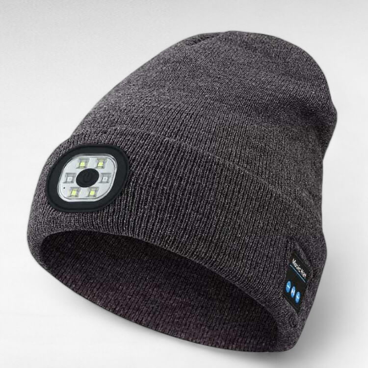 GlowWear LED Bluetooth Beanie - LED Bluetooth Beanie - Wild Eye Vision