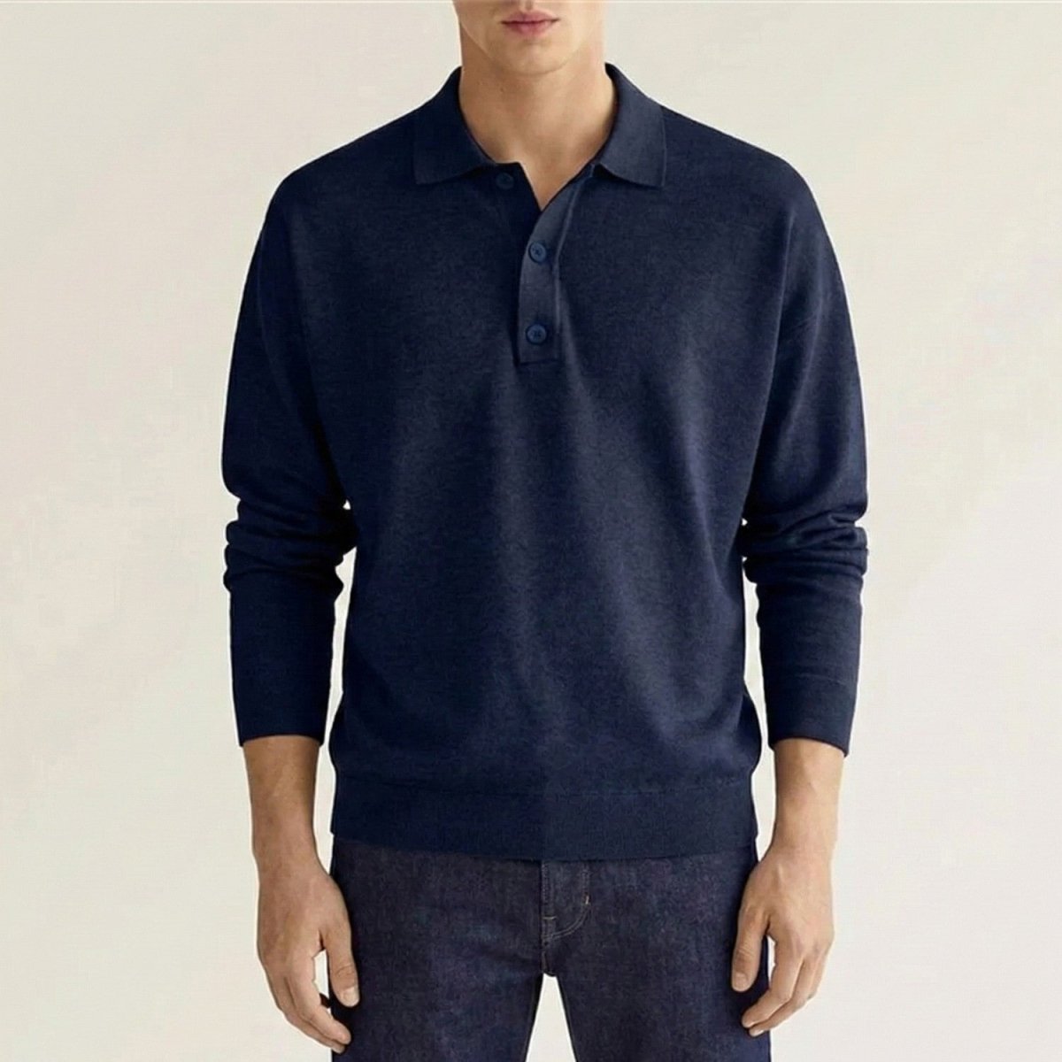 Handcrafted Long Sleeve Polo Shirt - Polo Shirts - Wild Eye Vision