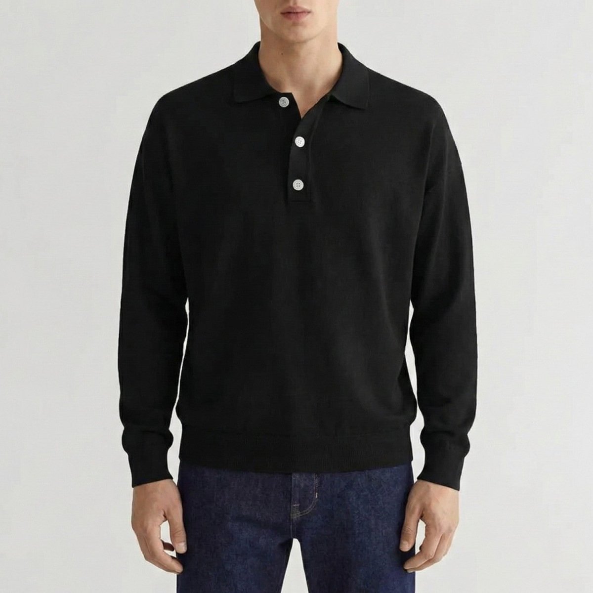 Handcrafted Long Sleeve Polo Shirt - Polo Shirts - Wild Eye Vision