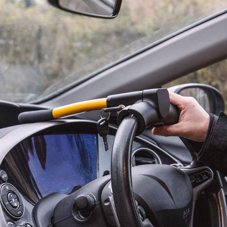 Heavy - Duty Universal Steering Wheel Lock - Steering Wheel Lock - Wild Eye Vision
