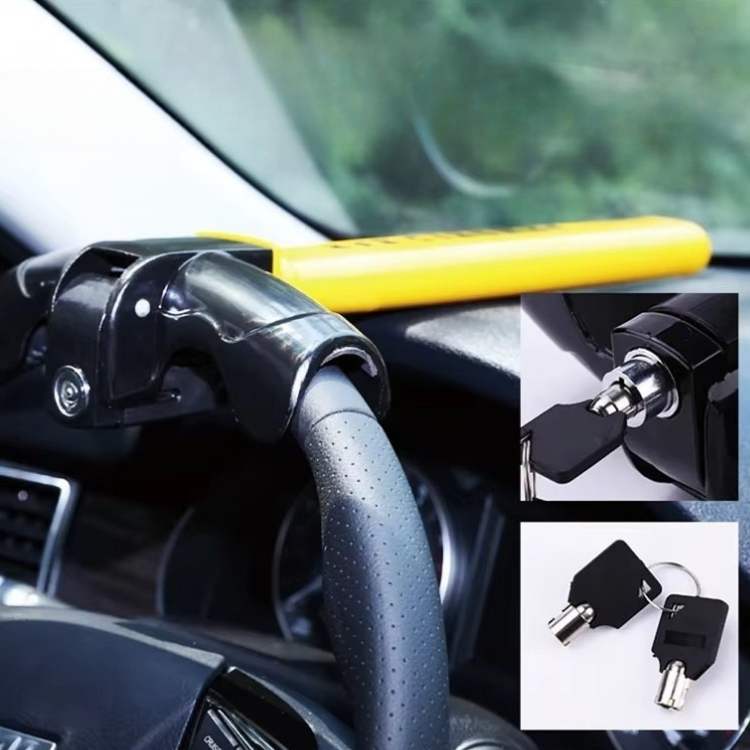 Heavy - Duty Universal Steering Wheel Lock - Steering Wheel Lock - Wild Eye Vision