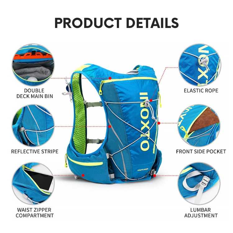 INOXTO 8L Hydration Running Vest - Running Vest - Wild Eye Vision