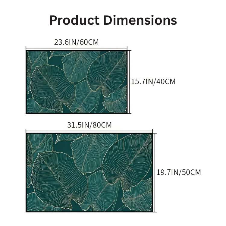 LeafGold Welcome Door Mat - Door Mat - Wild Eye Vision