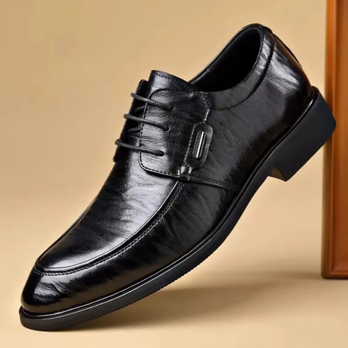 Leather Lace Up Oxford Shoes - Dress Boots - Wild Eye Vision