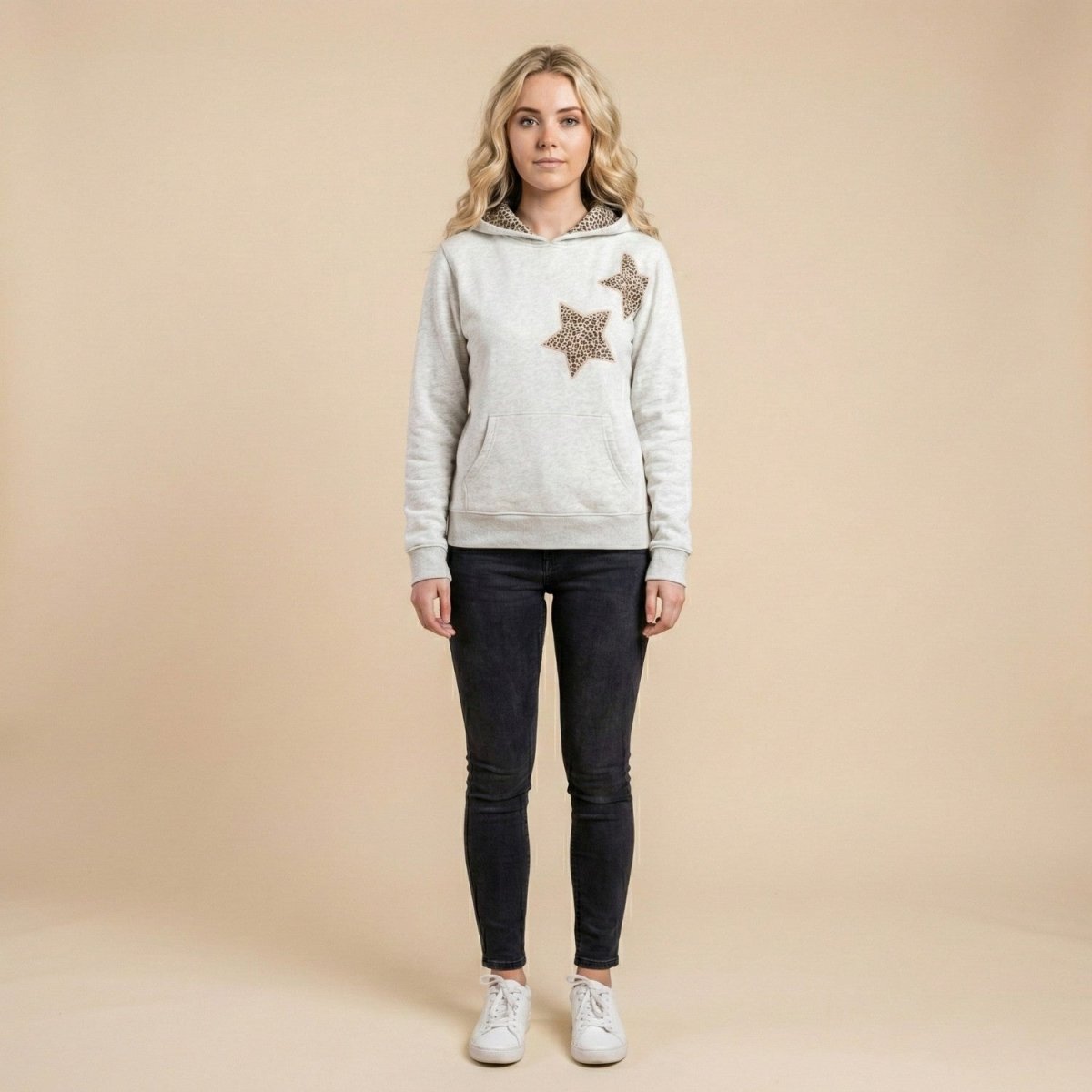 Leopard Star Luxe Hoodie - Leopard Star Hoodie - Wild Eye Vision