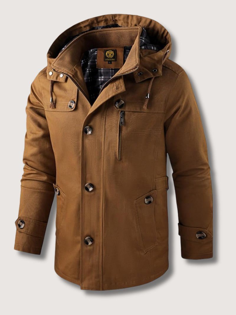 Men's All - Season Hooded Jacket - Men's Winter Jacket - Wild Eye Vision