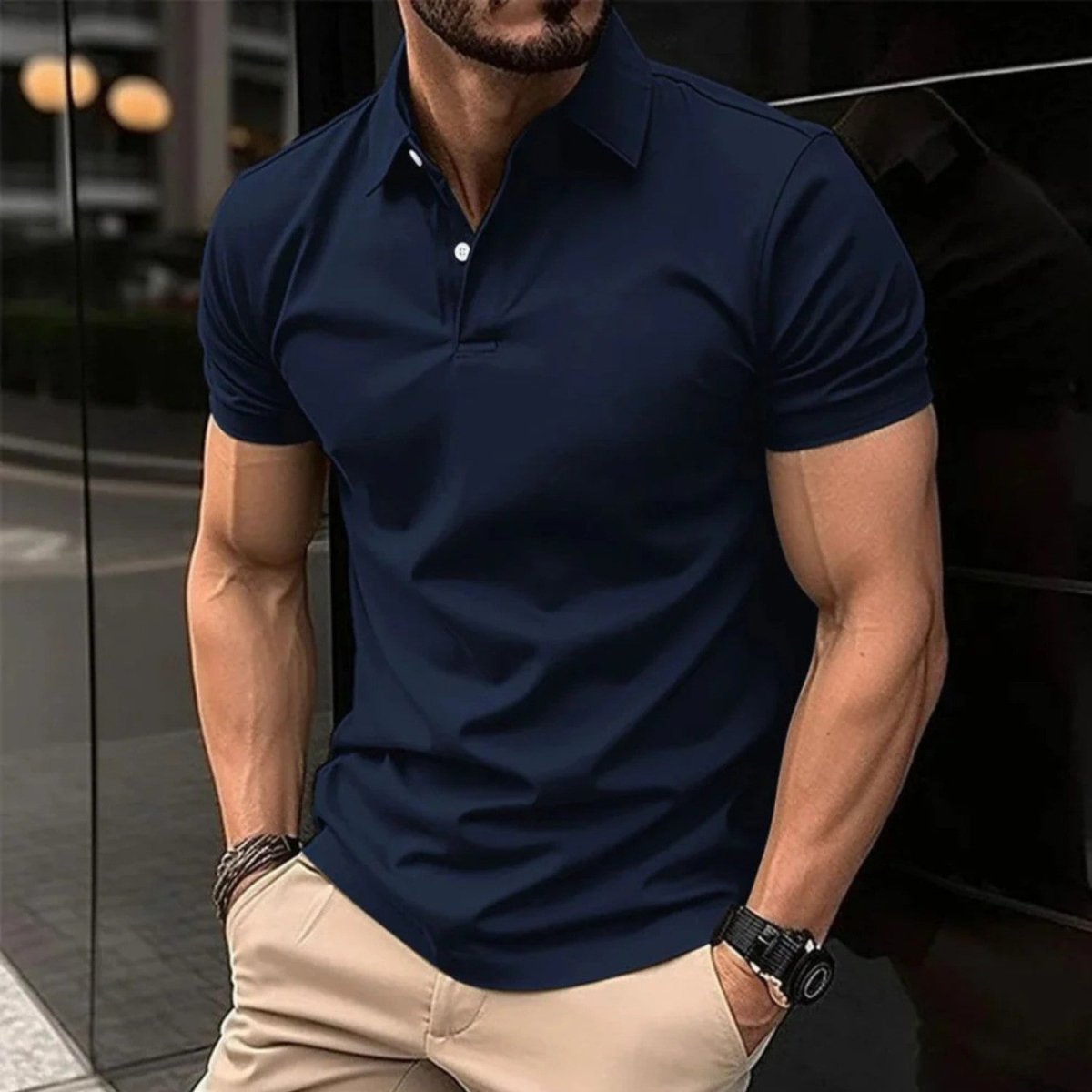 Men's Classic Lightweight Summer Polo Shirt - Polo Shirts - Wild Eye Vision