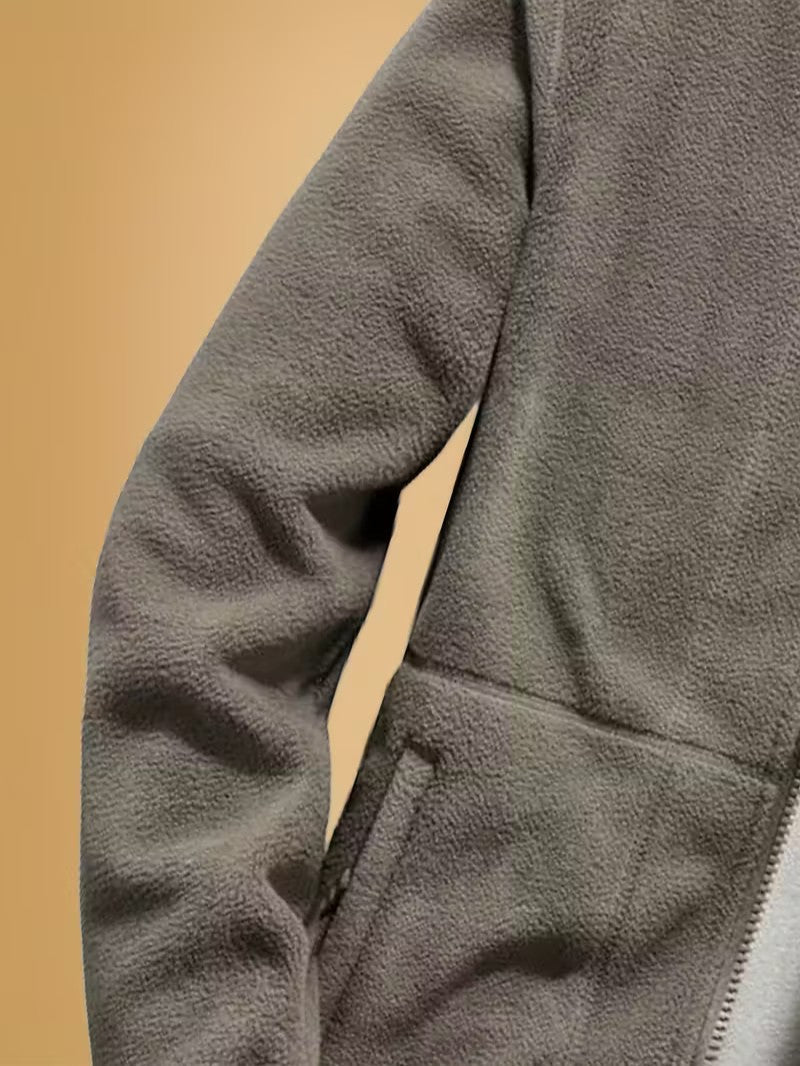 Men’s Fleece Jacket Warm Winter Outdoor Coat - Men's Coat - Wild Eye Vision