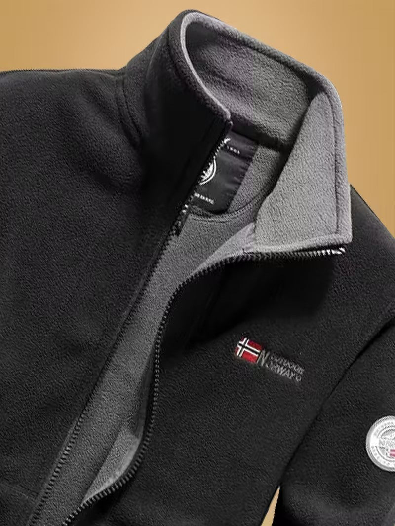 Men’s Fleece Jacket Warm Winter Outdoor Coat - Men's Coat - Wild Eye Vision
