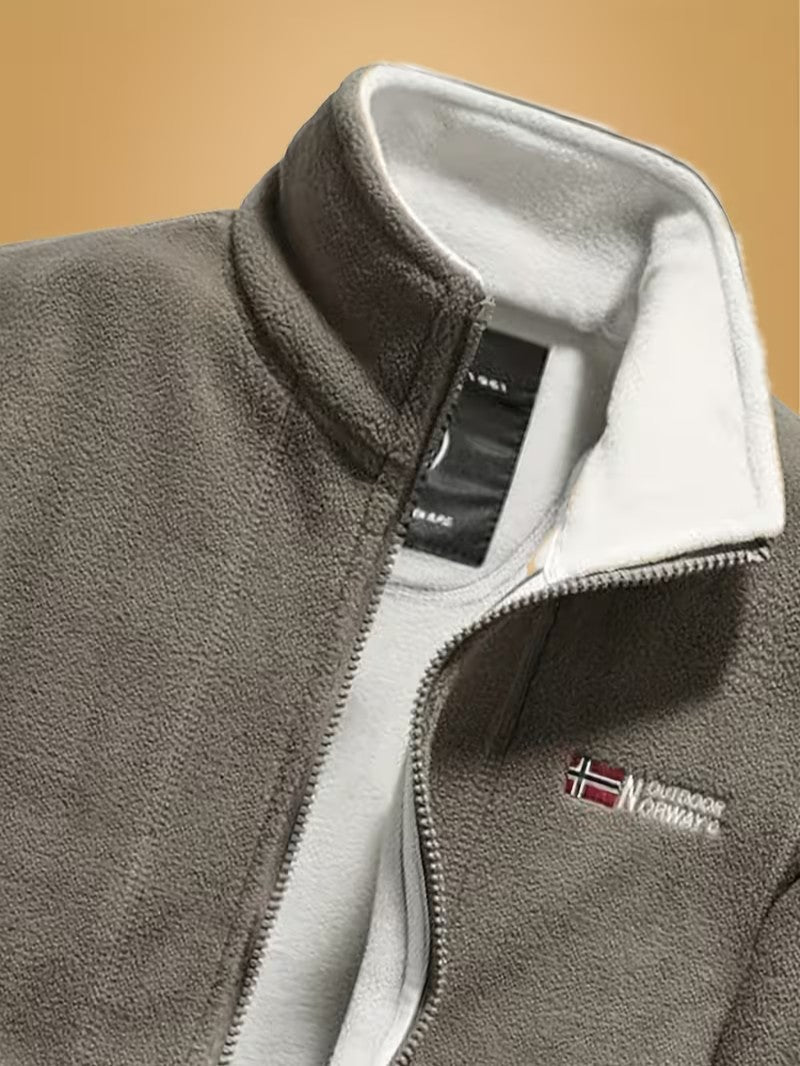 Men’s Fleece Jacket Warm Winter Outdoor Coat - Men's Coat - Wild Eye Vision