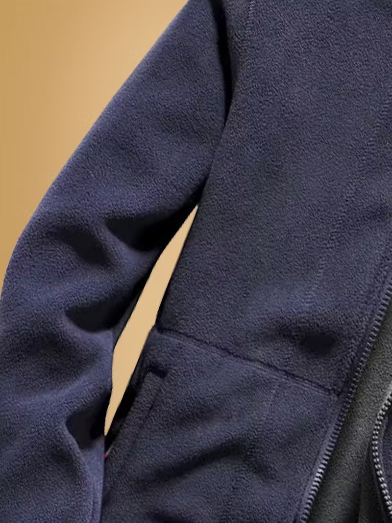 Men’s Fleece Jacket Warm Winter Outdoor Coat - Men's Coat - Wild Eye Vision