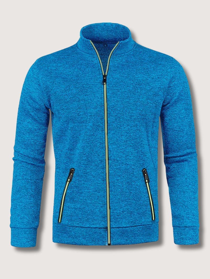 Men’s Full Zip Knit Cardigan - Men Knit Cardigan - Wild Eye Vision