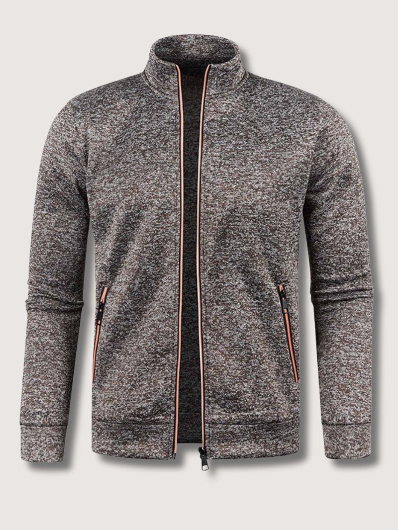 Men’s Full Zip Knit Cardigan - Men Knit Cardigan - Wild Eye Vision