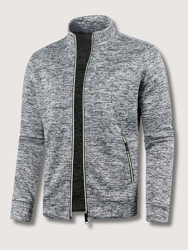 Men’s Full Zip Knit Cardigan - Men Knit Cardigan - Wild Eye Vision