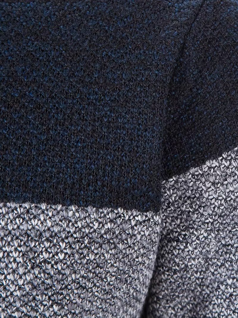 Men’s High Neck Fleece - Lined Knit Cardigan - Men Knit Cardigan - Wild Eye Vision