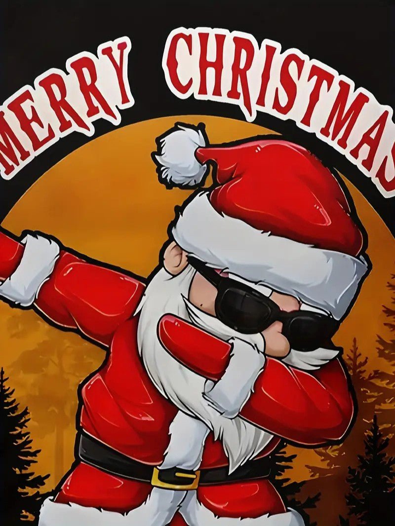 Men’s Merry Christmas Santa Pullover - Mens Christmas Jumpers - Wild Eye Vision