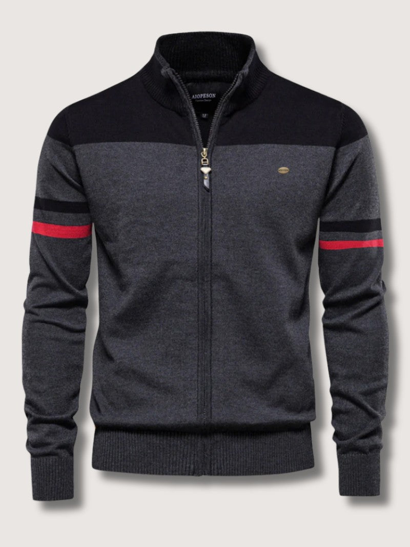 Men’s Retro Striped Knit Jumper - Men Jumper - Wild Eye Vision