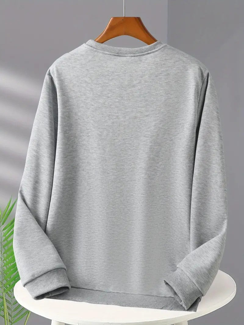 Men’s Santa Graphic Christmas Sweatshirt - Mens Christmas Jumpers - Wild Eye Vision