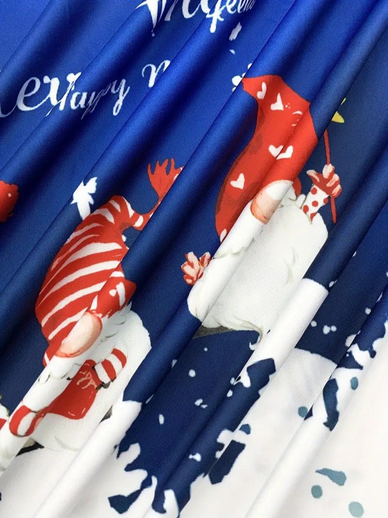 Men’s Santa & Snowflake Christmas Shirt - Mens Christmas Jumpers - Wild Eye Vision