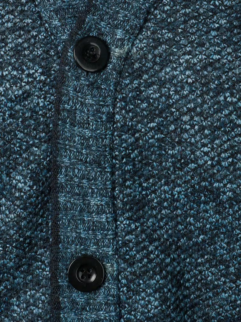 Men’s Thick Knit Cardigan - Men Knit Cardigan - Wild Eye Vision