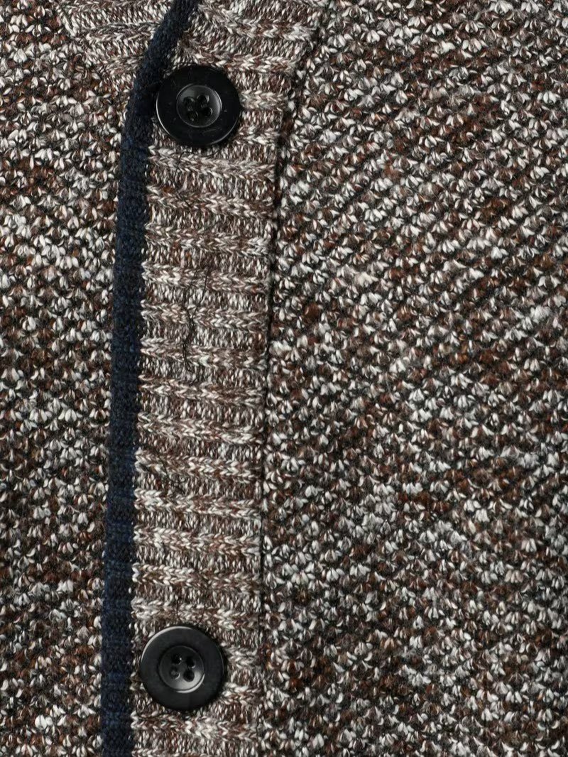 Men’s Thick Knit Cardigan - Men Knit Cardigan - Wild Eye Vision