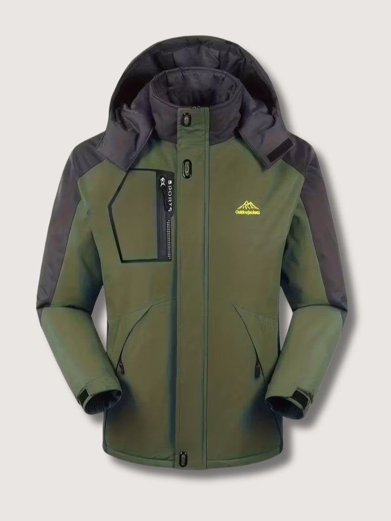 Men's Waterproof Outdoor Jacket - Men's Winter Jacket - Wild Eye Vision