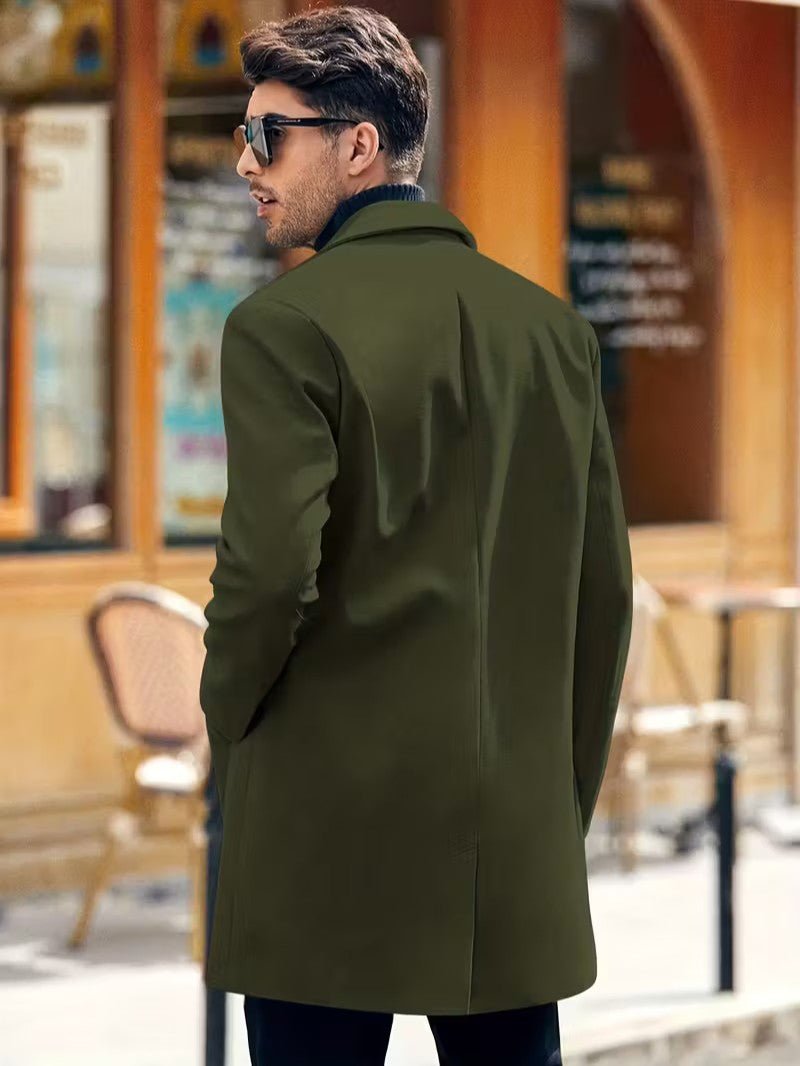 Men’s Winter Trench Coat - Men's Coat - Wild Eye Vision