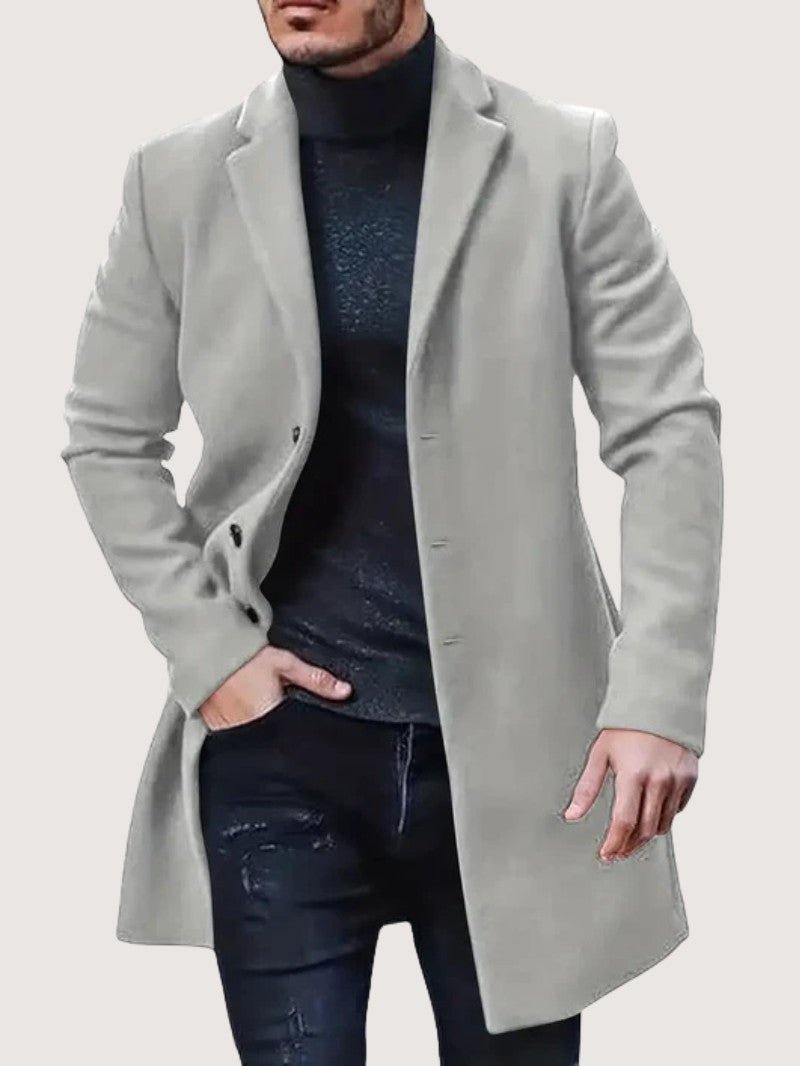 Men’s Winter Trench Coat - Men's Coat - Wild Eye Vision