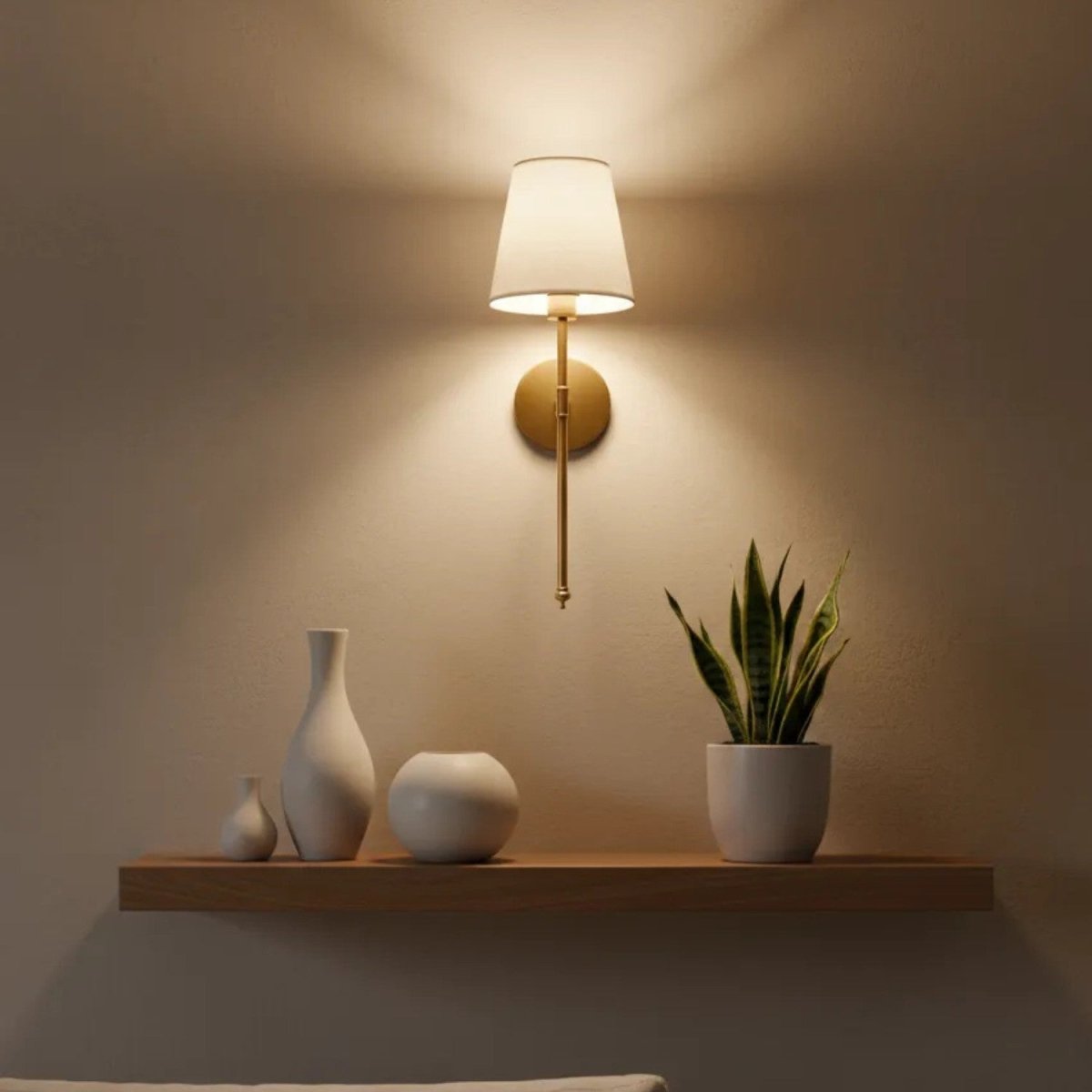 Modern Brass Wall Sconce Set (2 pcs) - Wall Light - Wild Eye Vision