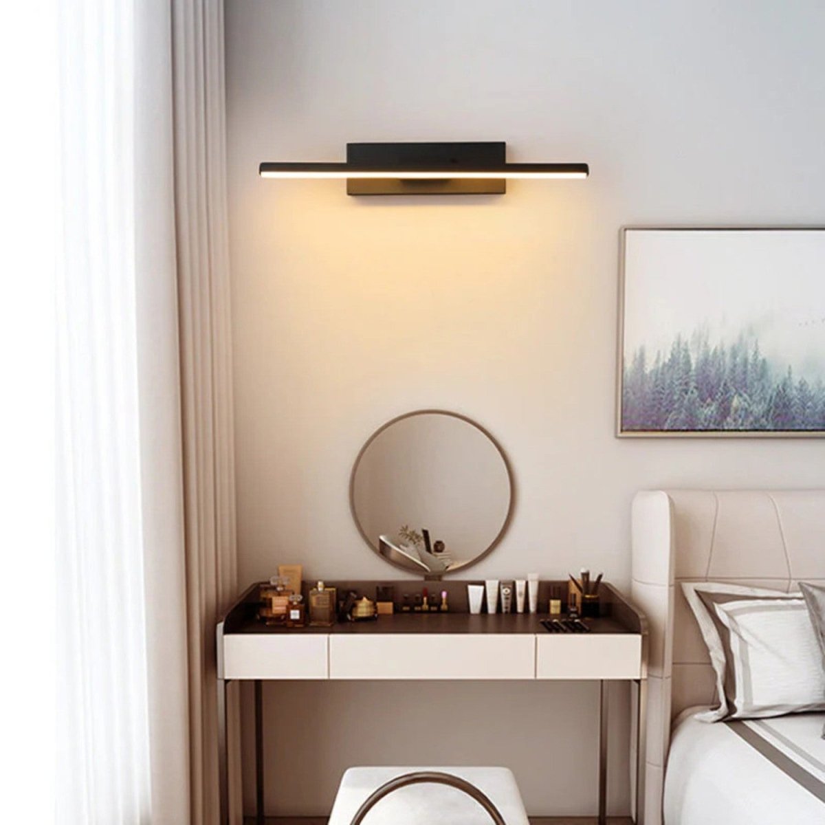 Modern Rotating LED Wall Light - Bedside Lamp - Wild Eye Vision