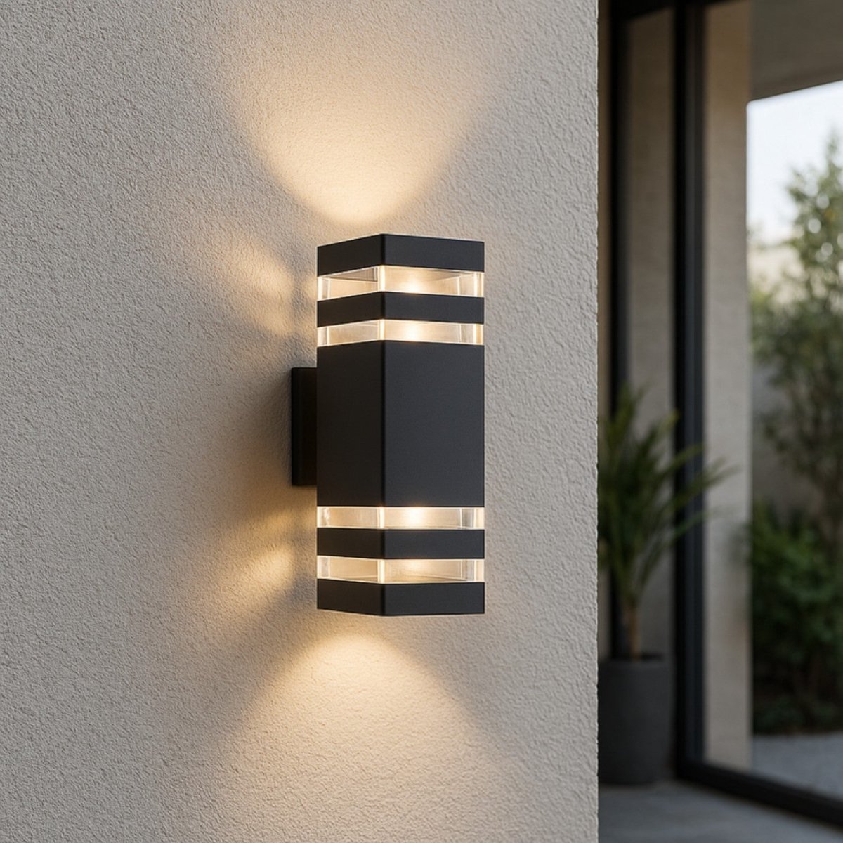 Modern Up Down Wall Light - Garden Light - Wild Eye Vision