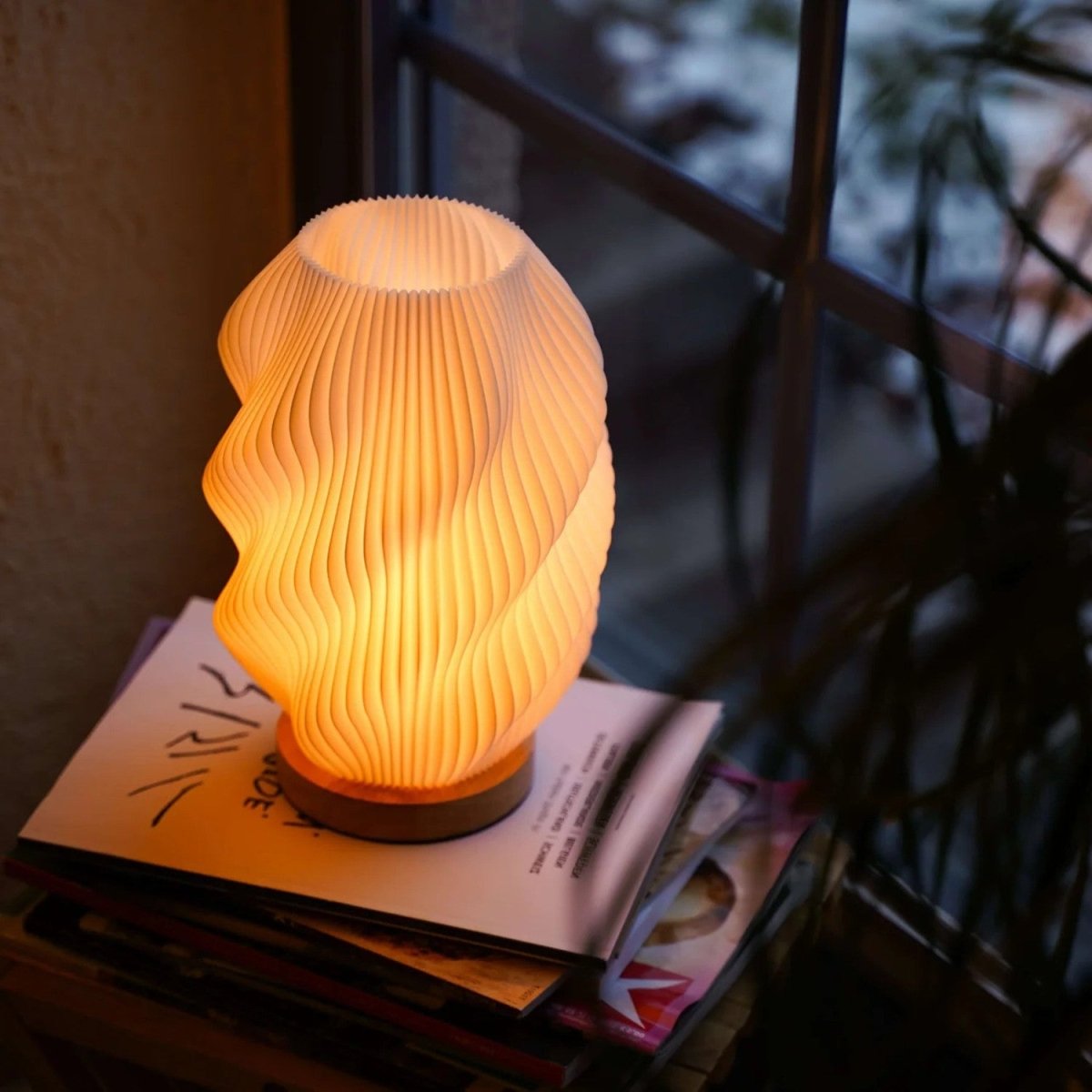 Modern Wave Glow Table Lamp - Table Lamp - Wild Eye Vision