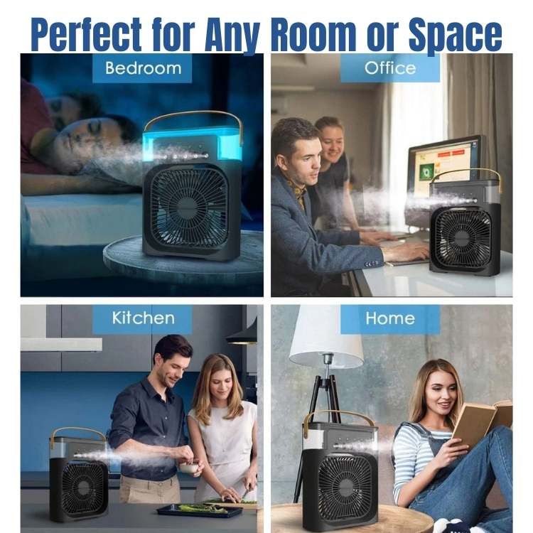 Multifunction 3 - in - 1 Mini Room Humidifier - Mini Humidifier - Wild Eye Vision
