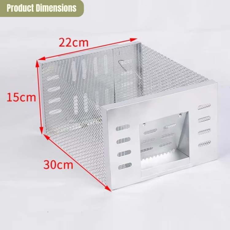 NoEscape Stainless Mouse Trap - Mouse Trap - Wild Eye Vision