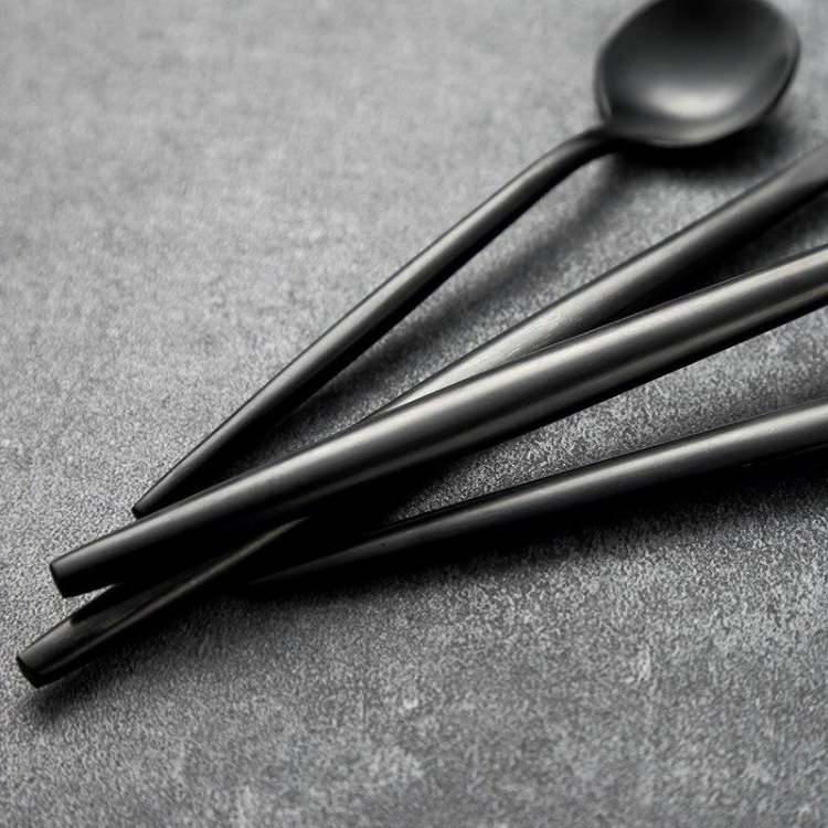 NovaChrome Modern Dinnerware 24 - Piece Set - Dinnerware - Wild Eye Vision