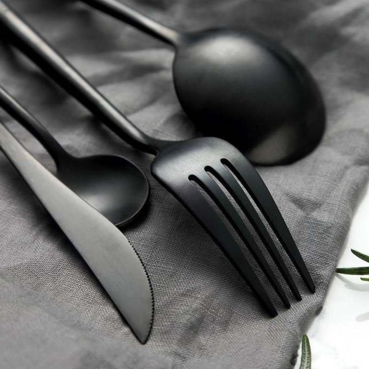 NovaChrome Modern Dinnerware 24 - Piece Set - Dinnerware - Wild Eye Vision