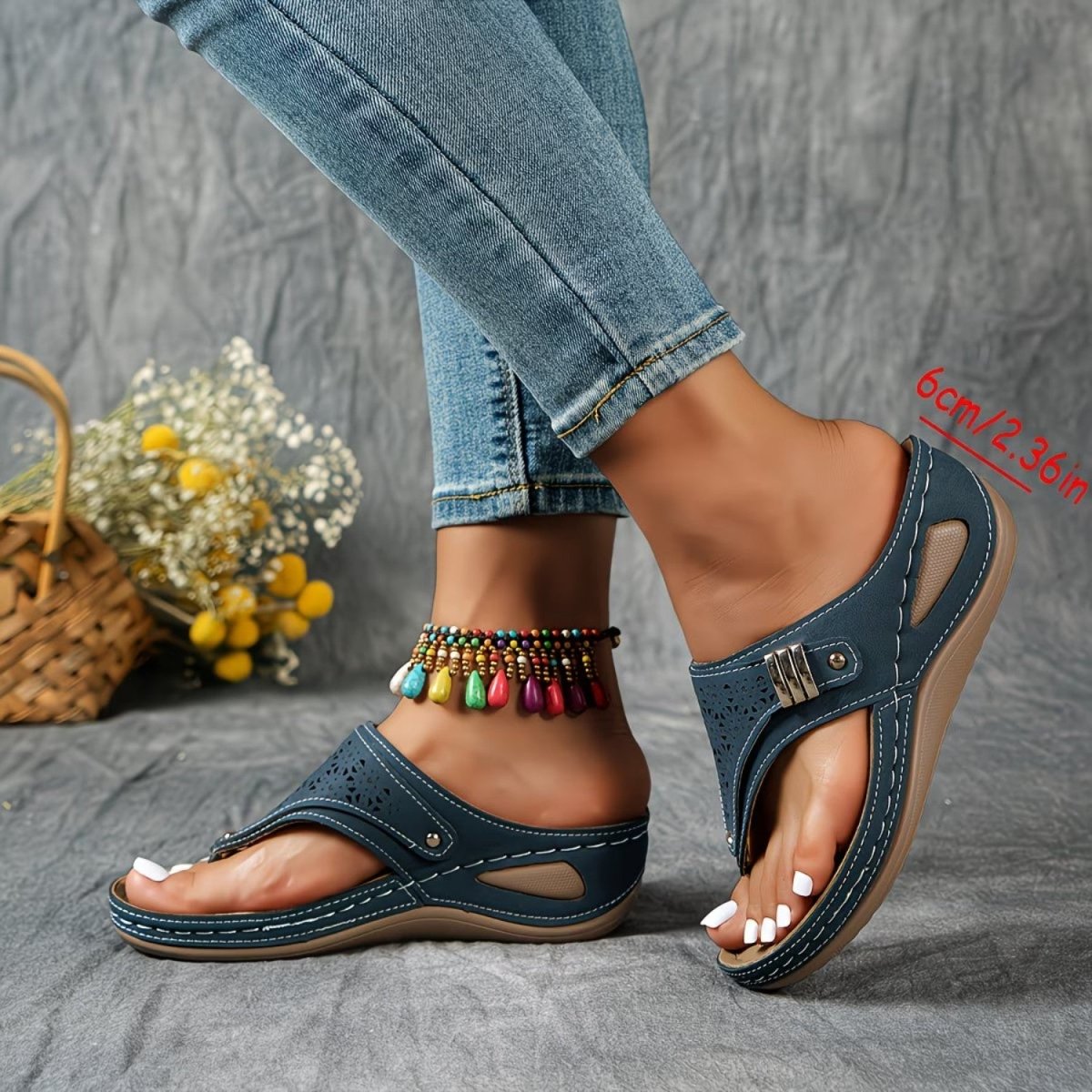 Orthopedic Wedge Comfort Sandals - Sandals - Wild Eye Vision