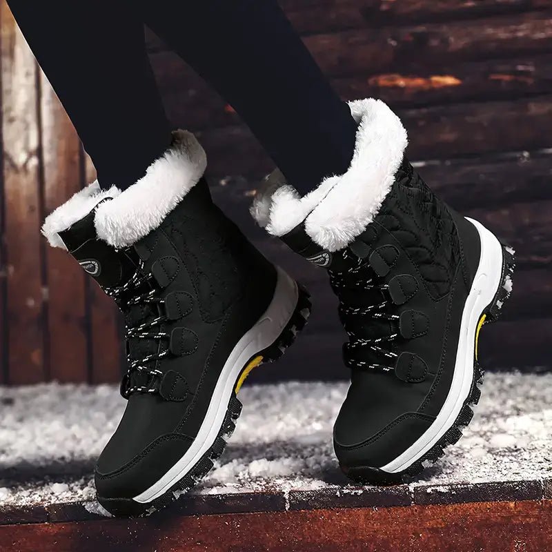 Outdoor Fleece - Lined Woman's Boots - Snow Boots - Wild Eye Vision