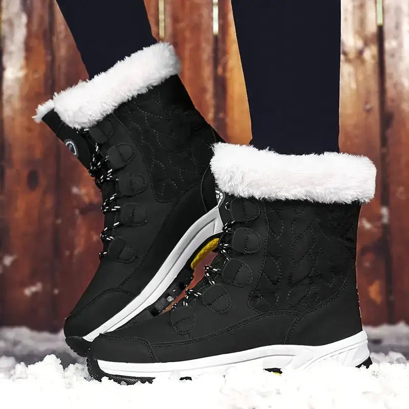 Outdoor Fleece - Lined Woman's Boots - Snow Boots - Wild Eye Vision
