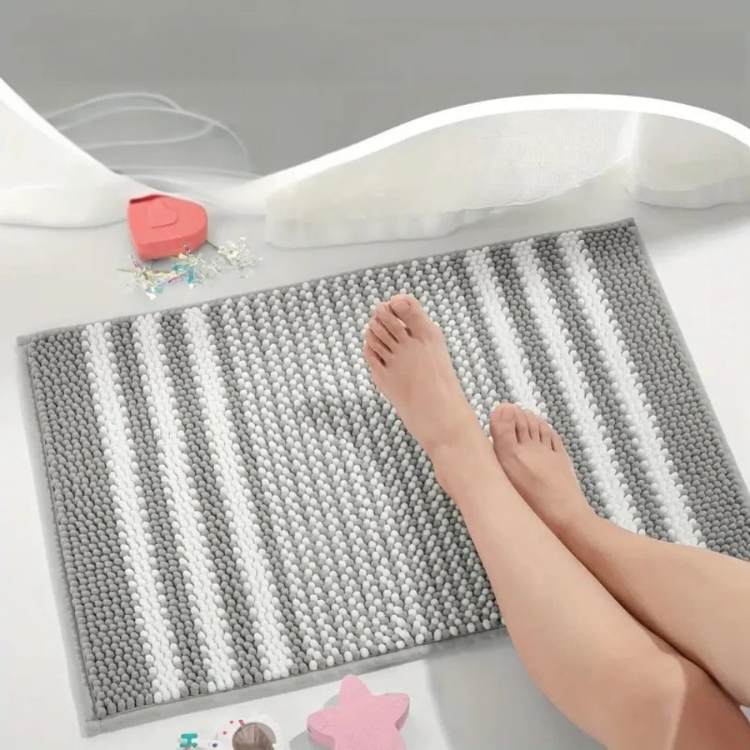 Plush Pebble Knit Bath Mat - Bath Mat - Wild Eye Vision