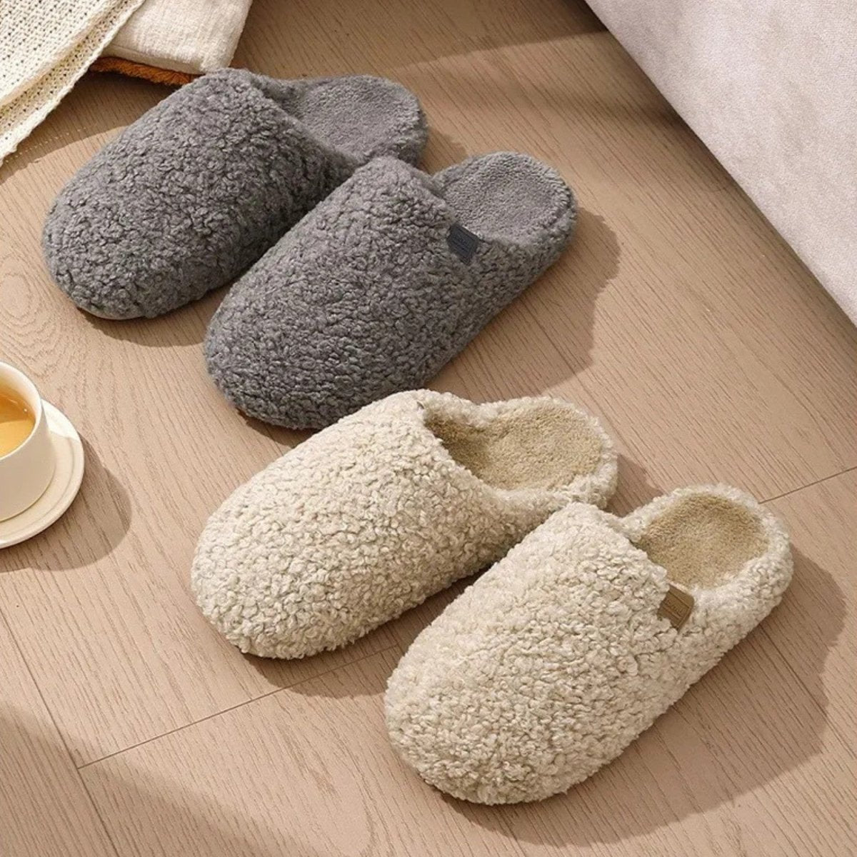 PlushLuxe Cozy Winter Slippers - Slippers - Wild Eye Vision