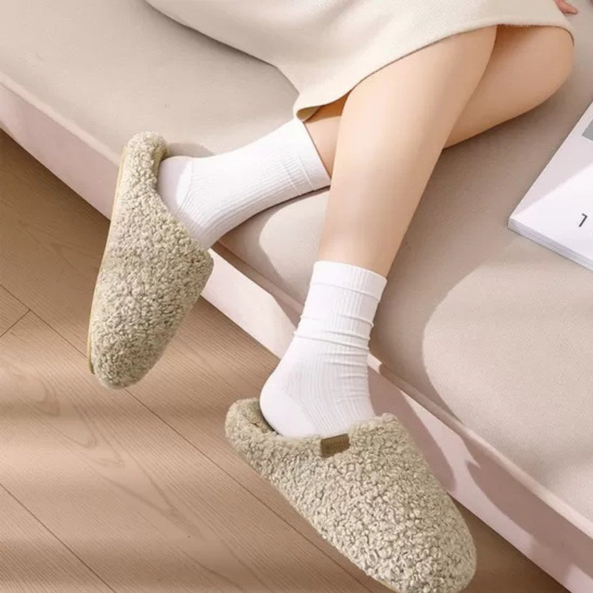 PlushLuxe Cozy Winter Slippers - Slippers - Wild Eye Vision