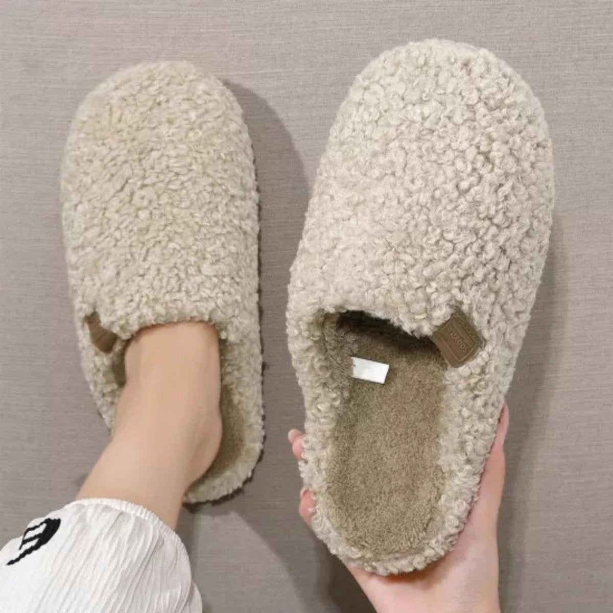 PlushLuxe Cozy Winter Slippers - Slippers - Wild Eye Vision